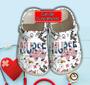 Nurse Life Pattern Medical Item Shoes Gift Mother Day - Nurse Doctor Shoes Croc Clogs Customize