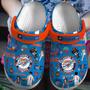 Oklahoma City Thunder Nba Crocs Crocband Clogs Shoes