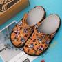 Orange Minnie And Mickey Mouse Couple Boo Halloween Crocs Crocband Shoes Clogs Custom Name For Men Women And Kids