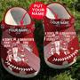 Personalized Dad And Son Daughter Mlb Washington Nationals Crocband Clogs