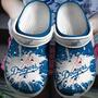 Personalized Dodgers Baseball Team Crocs Clog Custom Name Shoes