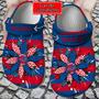 Personalized Football Nfl Buffalo Bills Spirit Sunflower Print Crocband Crocs Shoes