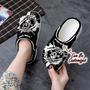 Personalized Raiders Football Ripped Claw Clog Shoes