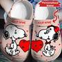 Personalized Snoopy Crocs 3D Clog Shoes