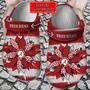 Personalized Sport Basketball University Mlb Atlanta Braves Spirit Sunflower Print Crocband Crocs Shoes