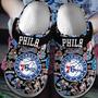 Philadelphia 76Ers Nba Basketball Sport Crocs Crocband Clogs Shoes