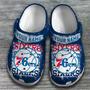 Philadelphia 76Ers Nba Basketball Sport Crocs Crocband Clogs Shoes