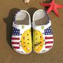 Pickle Ball Personalized American Clog Shoes