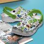 Rick And Morty Cartoon Crocs Crocband Clogs Shoes