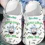 Rick And Morty Comic Crocs Crocband Shoes Comfortable Clogs For Men Women