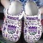 Sacramento Kings Nba Basketball Sport Crocs Crocband Clogs Shoes