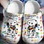 Snoopy Crocs 3D Crocsband Clog Shoes