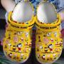 Snoopy Peanuts Cartoon Crocs Crocband Clogs Shoes