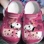 Snoopy X Pink Panther Crocs 3D Clog Shoes