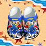 Sonic The Hedgehog Crocs Clog Shoes