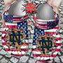 Sport Personalized Nd Fighting Irish University American Flag New Clog Shoes