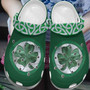 St Patricks Day Irish Shamrock Clogband Shoes
