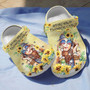 Sunflower Hippie Girl Shoes Clogs Gifts For Women Girls