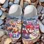 Super Mario Bros Crocs Clog Shoes