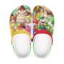 Super Mario Bros Peach, Daisy, Luigi Game Crocs Crocband Shoes Clogs Custom Name For Men Women And Kids