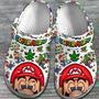 Super Mario Clogs Shoes Crocs Crocband Comfortable