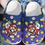 Super Mario Game Shoes G02d8 Crocs Crocband Clogs Shoes For Men Women