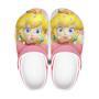 Super Mario Peach Game Crocs Crocband Shoes Clogs Custom Name For Men Women And Kids