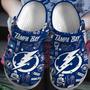 Tampa Bay Lightning Nhl Hockey Crocs Crocband Clogs Shoes