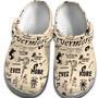 Taylor Swift Music Evermore Crocs Crocband Clogs Shoes