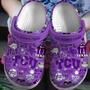 Tcu Horned Frogs Ncaa Sport Crocs Crocband Clogs Shoes