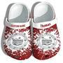 Temple University Graduation Gifts Croc Shoes Customize- Admission Gift Shoes