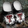 Texas Tech Red Raiders Ncaa Crocs Shoes Clogs Comfortable Crocband For Men Women