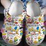 The Simpsons Cartoon Crocs Crocband Clogs Shoes