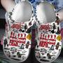 The Walking Dead Tv Series Crocs Crocband Clogs Shoes