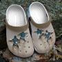 Turtle Move On The Sand Shoes Clogs For Women Men
