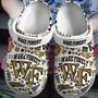 Wake Forest Demon Deacons Ncaa Sport Crocs Crocband Clogs Shoes