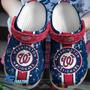 Washington Nationals Mlb Sport Crocs Clogs Crocband Shoes