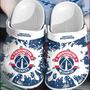 Washington Wizards Basketball Clogs Crocband Crocs Comfortable Shoes For Men Women