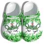 Weedicorn Funny Unicorn Weed Shoes - Unicorn Funny Shoes Croc Clogs Gift Women