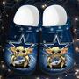 Yoda Dallas Cowboys Nfl Sport Crocs Clog Shoes