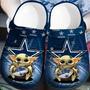 Yoda Dallas Cowboys Nfl Sport Crocs Clog Shoes