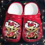 Yoda Kansas City Chiefs Crocs Clog Shoes