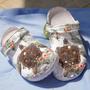 Charming Sea Turtle With Flowers Shoes - Sea Turtle In The Ocean Shoes Clog For Women Men