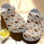 Chickens In The Garden Croc Shoes For Mother Day - Chicken Flower Shoes Crocbland Clog Gifts For Mom Daughter