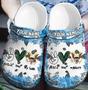Custom Name Peace Love My Hero Hot Us Army Rubber Clog Shoes Comfy Footwear