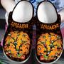 Cute Halloween Tree Grogu Rubber Clog Shoes Comfy Footwear