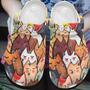 Cute Teams Cats All Over Colorful Fashion Gift For Lover Rubber Clog Shoes Comfy Footwear