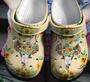 Deer Skull Sunflowers Art Women Shoes Cute Shoes Rubber Clog Shoes Comfy Footwear