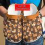 Dog - Personalized Pomeranian Pattern Clog Shoes For Men And Women