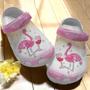 Flamingo And Wine Shoes - Party Custom Shoes Birthday Gift For Women Girl Daughter Sister Niece Friend